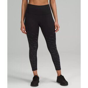 Lululemon Lunar New Year Wunder Under High-Rise Tight 25" Leggings Black Size 8